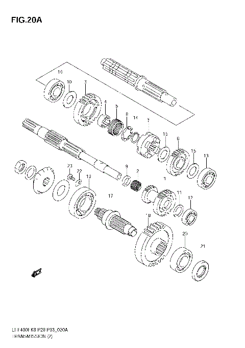 TRANSMISSION (2)(MODEL L0)