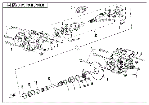 DRIVETRAIN SYSTEM