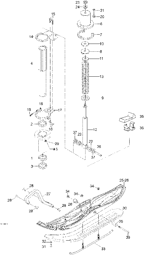 07- Front Suspension And Ski