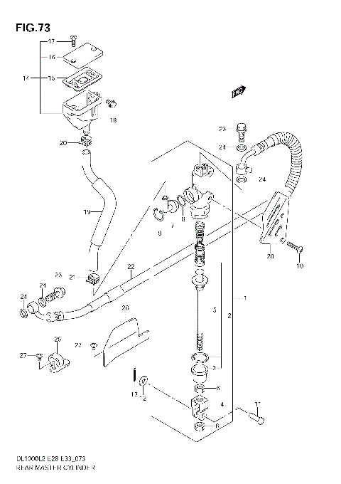 REAR MASTER CYLINDER