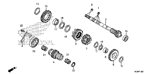 TRANSMISSION (MAINSHAFT)