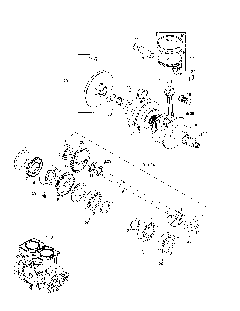 01- Crankshaft And Pistons