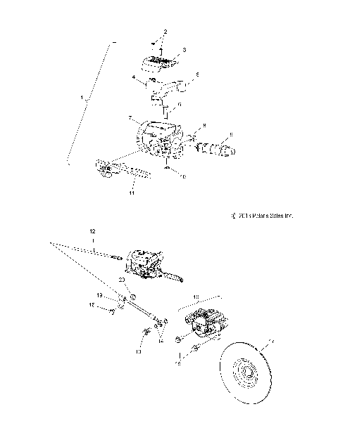 BRAKES, BRAKE SYSTEM - S15CT5BEL/BSL/BSM (49SNOWBRAKE14550)