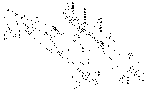 FRONT SUSPENSION SHOCK ABSORBER [90017]