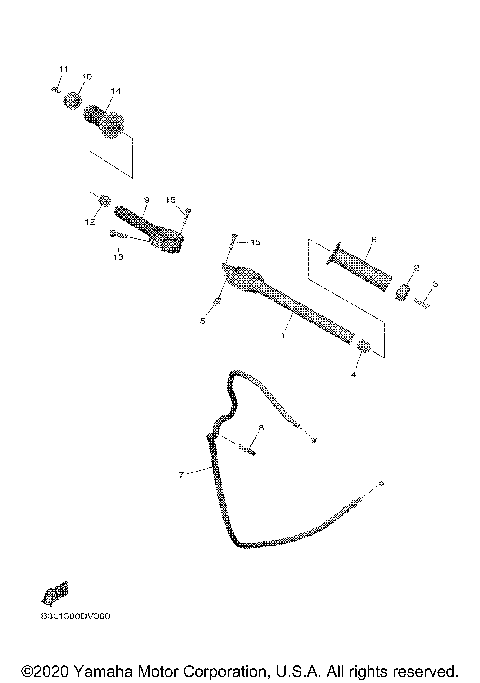 STEERING HANDLE CABLE