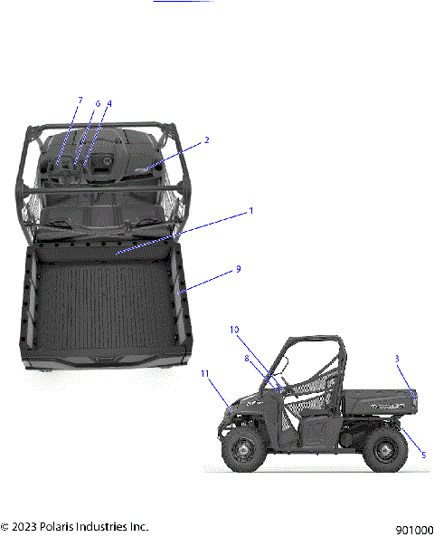 BODY, DECALS, GENERAL - R24CCA57A1 (901000)