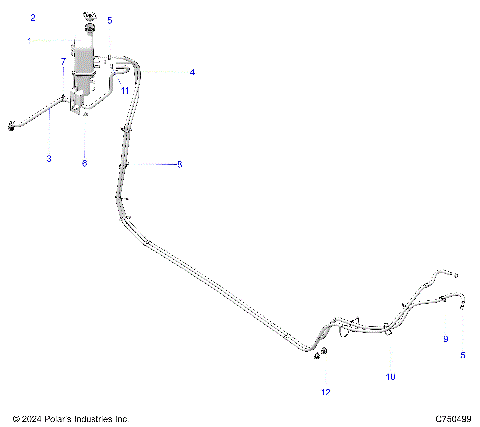 ENGINE, COOLING, SURGE TANK & HOSES - Z26SPE92A4/B4/A6/B6 (C750499)