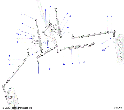 STEERING, LOWER- S26TDV8MS (C603094)