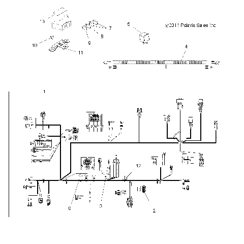 ELECTRICAL, HARNESSES - A12MH50FF/FX/FY (49ATVHARNESS12SP500F)