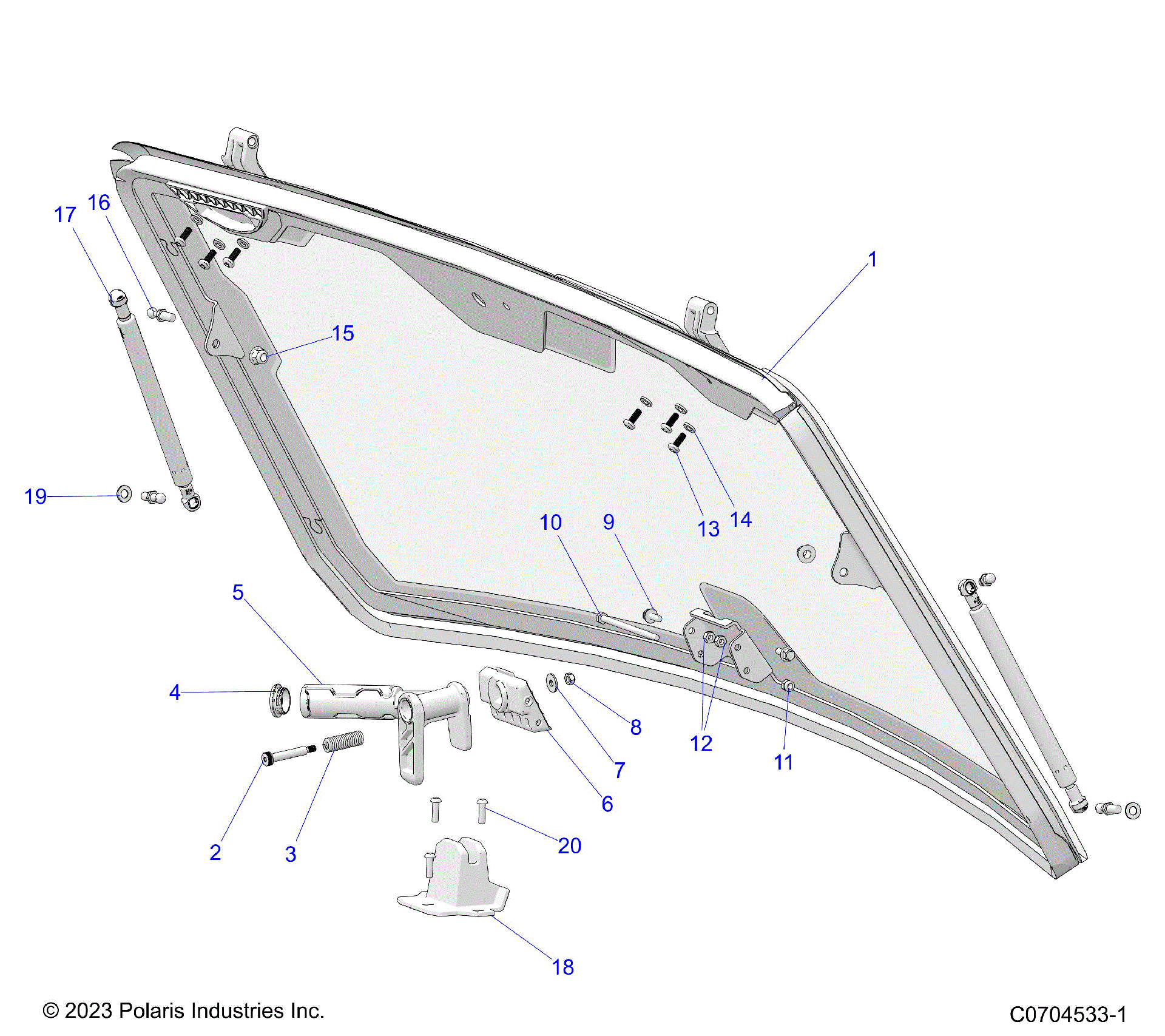 2026 Polaris RZR 200 MD (Z26HCA18N4/N7) REFERENCES, TOOL KIT and