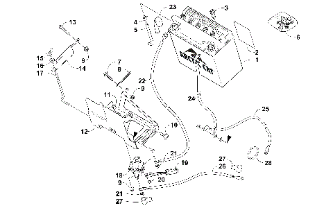 BATTERY AND TRAY ASSEMBLY [103176]