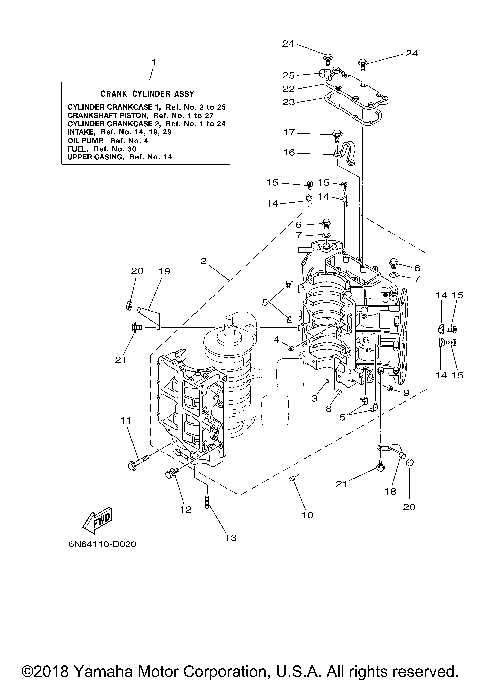 CYLINDER CRANKCASE 1