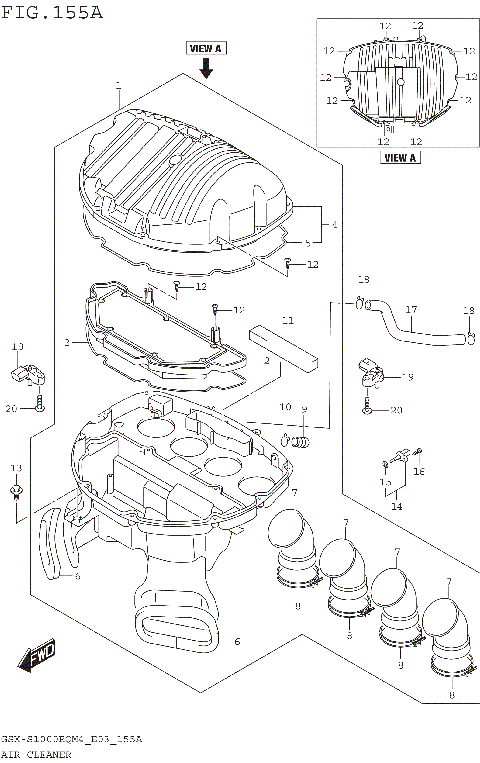 AIR CLEANER (GSX-S1000RQM4 E03)