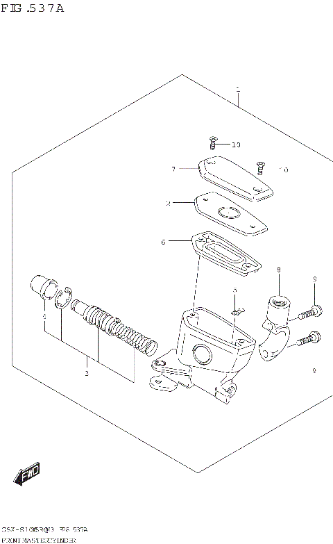 FRONT MASTER CYLINDER