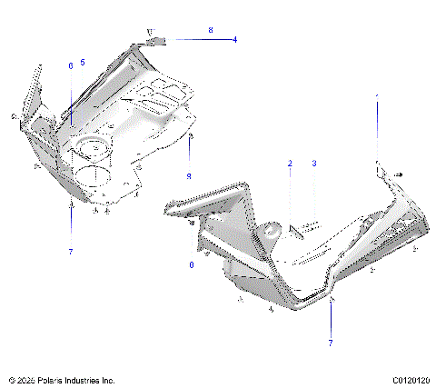 BODY, FENDERS - S26AJE9FSL/AJN9FSL/FSM (C0120120)