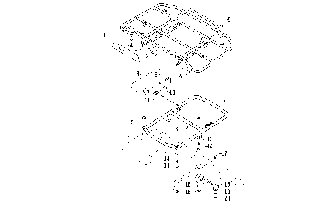 REAR RACK ASSEMBLY [92823]