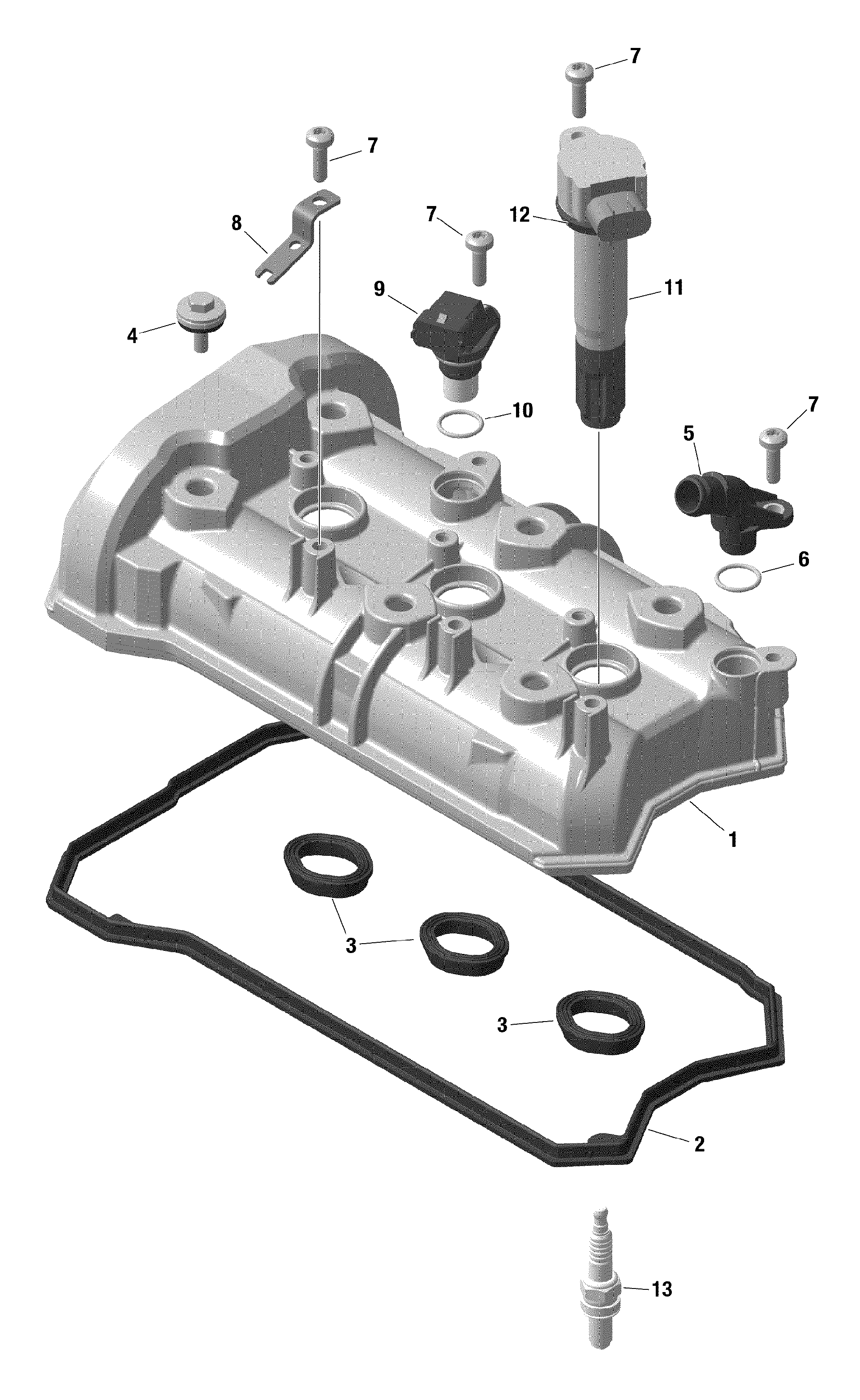 doページ Sea-Doo Personal Watercraft 2021 OEM Parts Diagram for