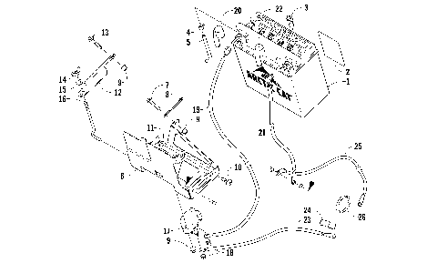 BATTERY AND TRAY ASSEMBLY [89169]