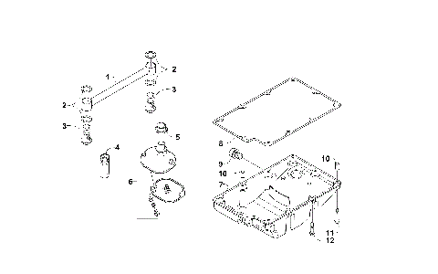 OIL PAN AND STRAINER ASSEMBLY [300035]
