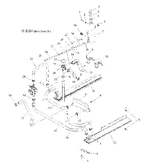 ENGINE, COOLING SYSTEM - S10SU4BSL/BEL (49SNOWCOOLING10WIDELX)