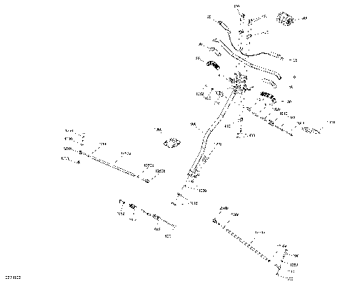 07- Steering MXZ - 600 CARB