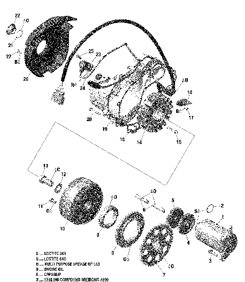 01- Rotax - Magneto And Electric Starter