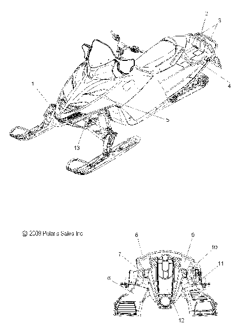 BODY, DECAL - S10PB5BSA/BSL/BEA (49SNOWDECAL10550SHIFT)