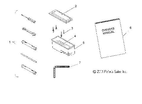 TOOLS, TOOL KIT - S12SU4BEL (49SNOWTOOL12WIDE)