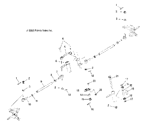 STEERING, LOWER - A07GP52AA/AB (4999201899920189B03)