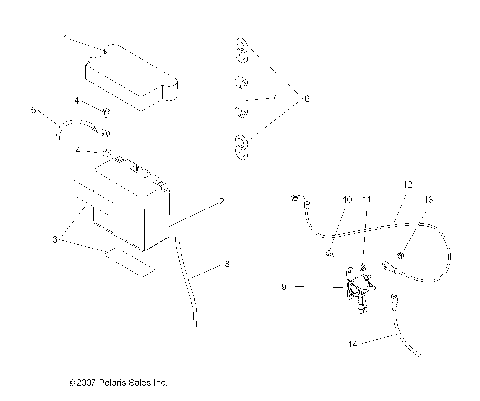 ELECTRICAL, BATTERY - A08CA32AA (49ATVBATTERY08BOSS)