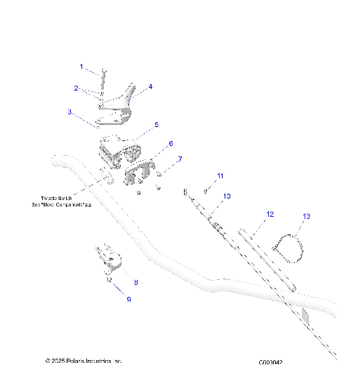 ENGINE, THROTTLE CONTROL ASM. - S26TLP8RS (C603042)