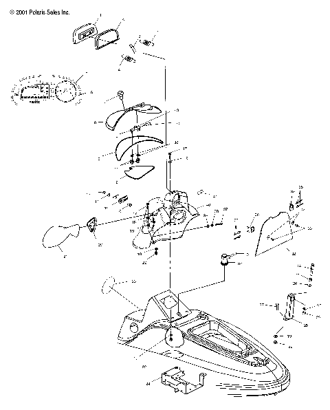 SHROUD - W025101C/W025101D/W025101I (4971387138A03)