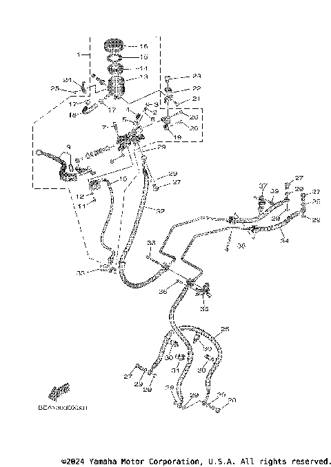 FRONT MASTER CYLINDER