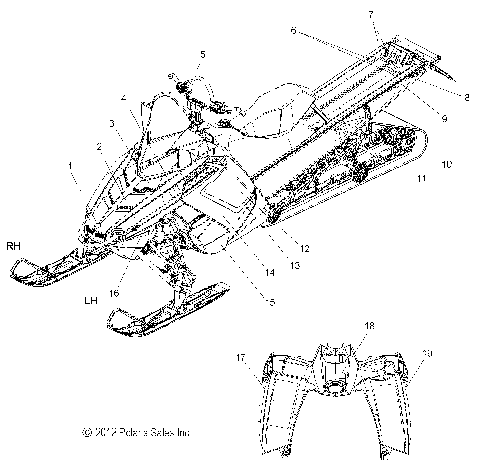 BODY, DECAL - S13CN8/CY8 ALL OPTIONS (49SNOWDECAL13RMKASLT)