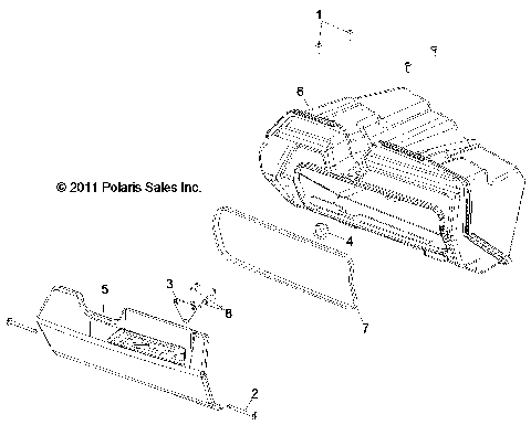 BODY, GLOVEBOX - Z16VHE57AK/AS (49RGRGLOVEBOX12RZR)