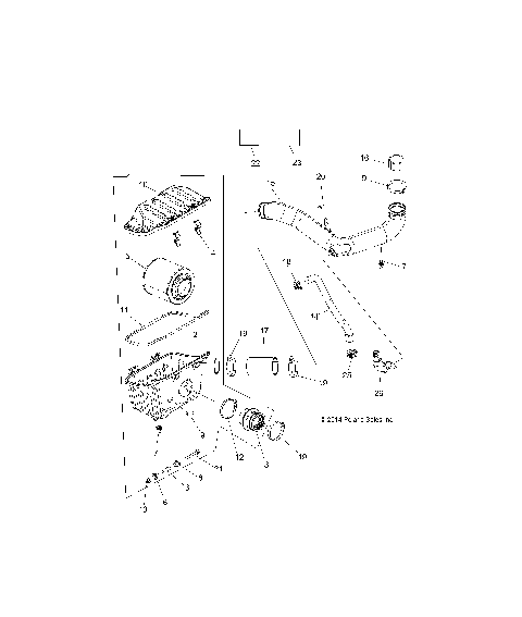 ENGINE, AIR INTAKE SYSTEM - R16RMA32A1/A2 (49RGRAIRBOX15325)