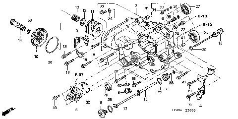 FRONT CRANKCASE COVER