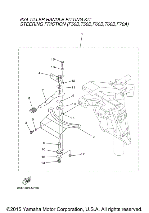 STEERING FRICTION FT50 FT60 F70