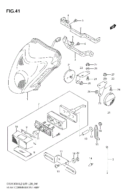 REAR COMBINATION LAMP