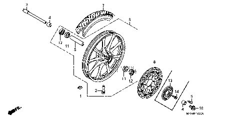 FRONT WHEEL