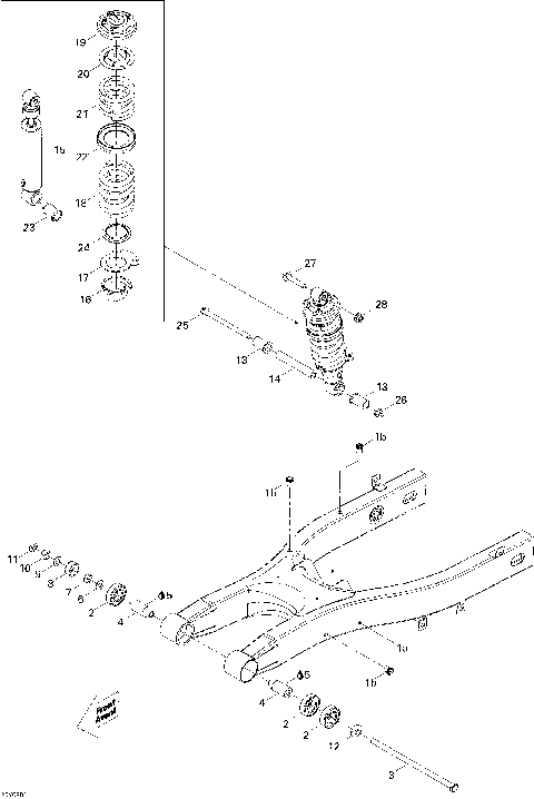 08- Suspension, Rear SE5 Electronic