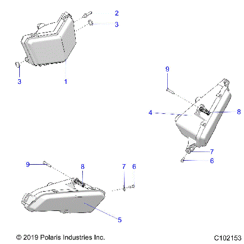 ELECTRICAL, HEADLIGHTS - A20SXZ95AG/CAG (C102153)