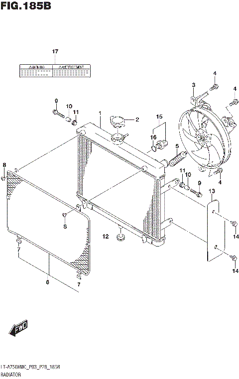 RADIATOR (LT-A750XM0 P28)