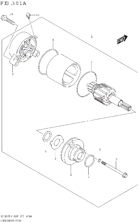 STARTING MOTOR