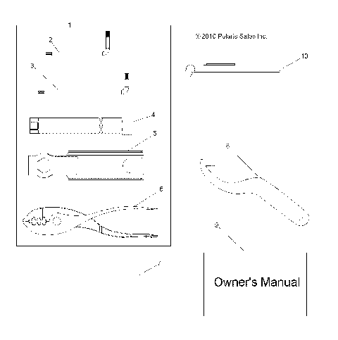 REFERENCES, TOOL KIT and OWNERS MANUALS - R14WH9EMD (49RGRTOOL11900D)