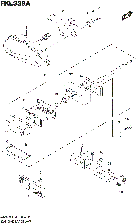 REAR COMBINATION LAMP