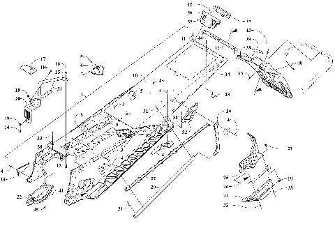 TUNNEL AND SNOWFLAP ASSEMBLY [108993]