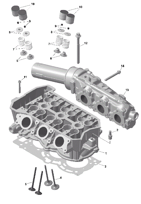 01- ROTAX - Cylinder Head
