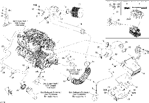 01- Engine And Air Intake Silencer