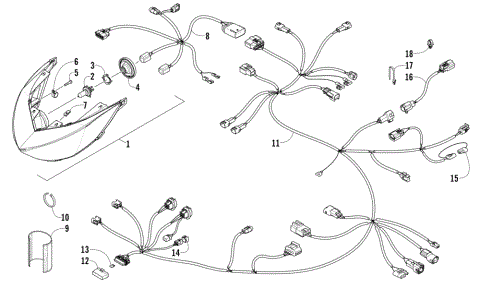 HEADLIGHT AND WIRING ASSEMBLIES